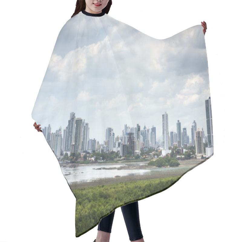 Personality  Panorama Of Panama City Hair Cutting Cape