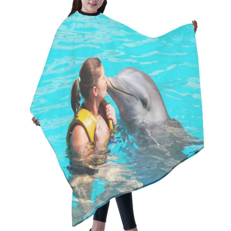 Personality  I Love Dolphins! Hair Cutting Cape