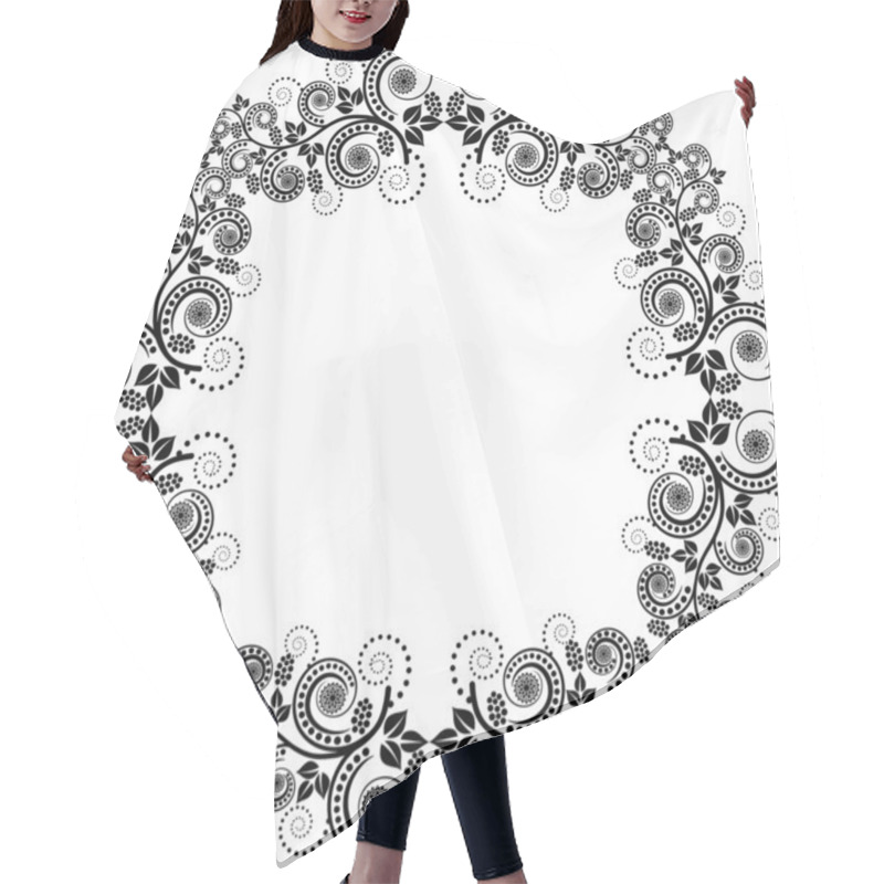 Personality  Decorative Frame Hair Cutting Cape