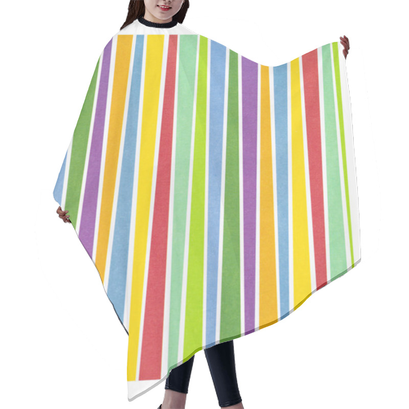 Personality  Striped Background Hair Cutting Cape