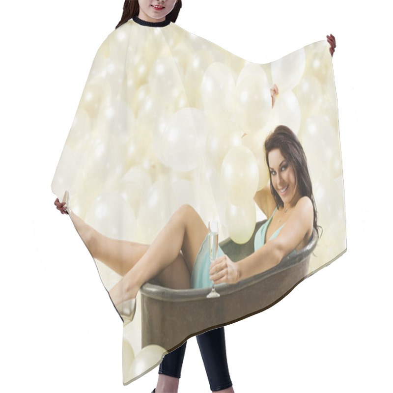 Personality  The Party And Old Fashion Bath Hair Cutting Cape