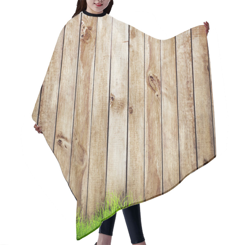 Personality  Grass Hair Cutting Cape