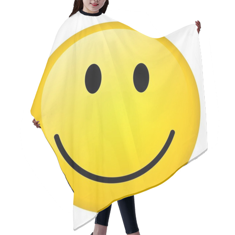 Personality  Smile Hair Cutting Cape