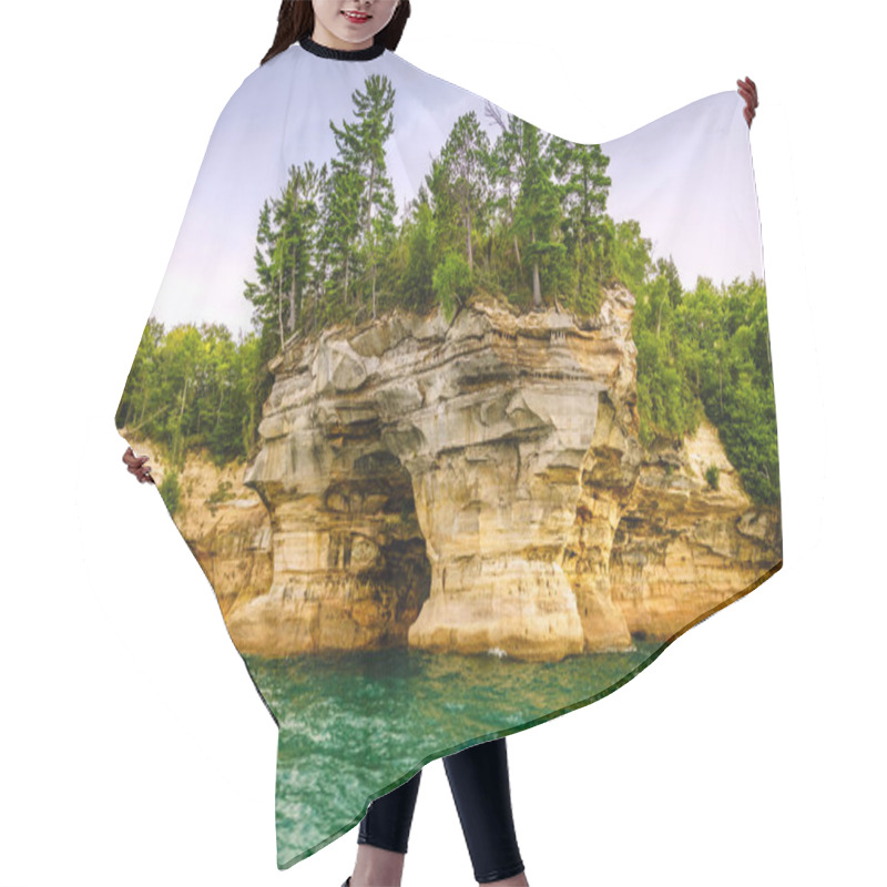 Personality  Lake Superior Coastline Hair Cutting Cape