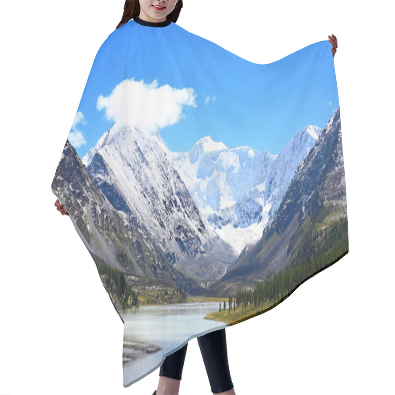 Personality  Mountain Lake Hair Cutting Cape