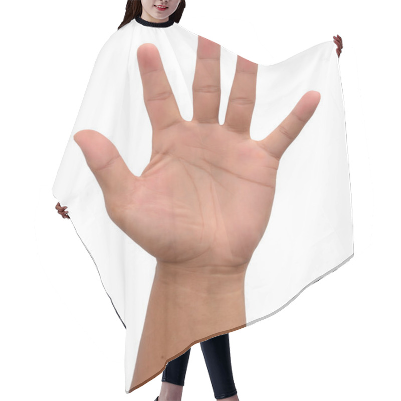 Personality  Man Hand Hair Cutting Cape