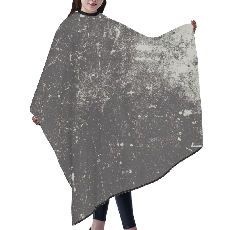 Personality  Retro Distress Texture Hair Cutting Cape