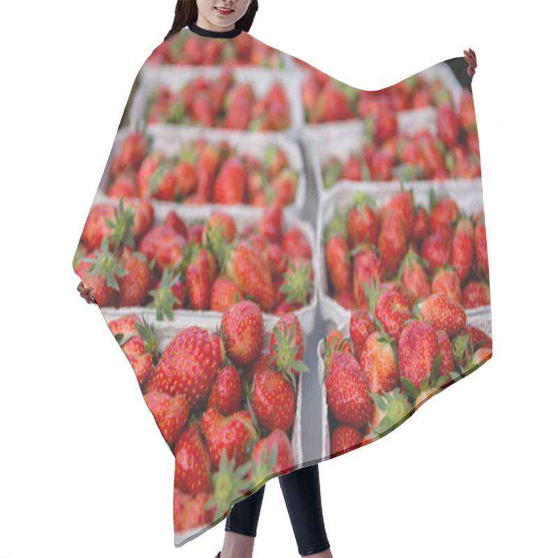 Personality  Strawberries Hair Cutting Cape