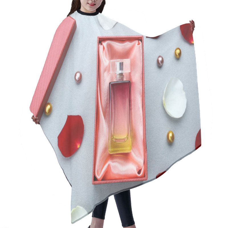 Personality  Perfume In Present Box  Hair Cutting Cape