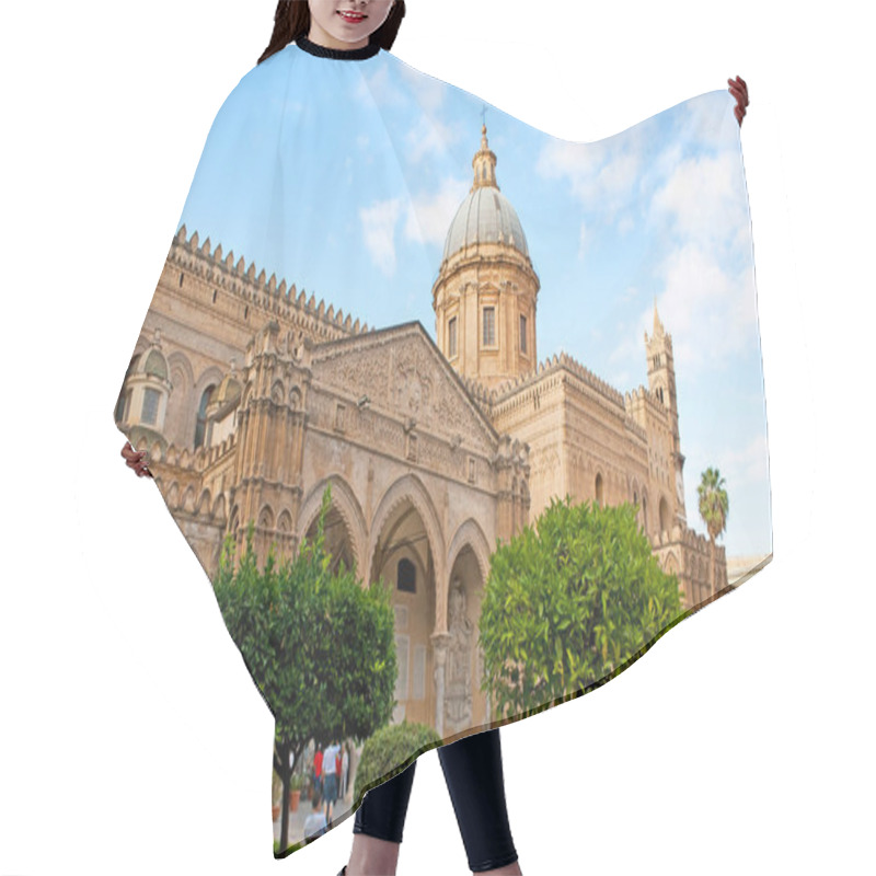 Personality  The Facade Of Palermo Cathedral Hair Cutting Cape