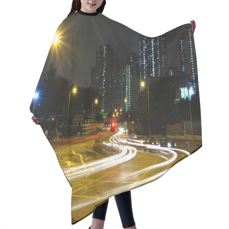 Personality  High Traffic Road Hair Cutting Cape