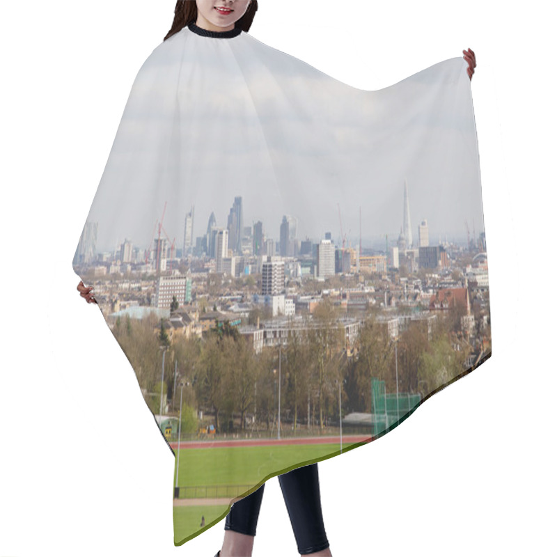 Personality  The City Of London Cityscape From Hampstead Heath.  Hair Cutting Cape