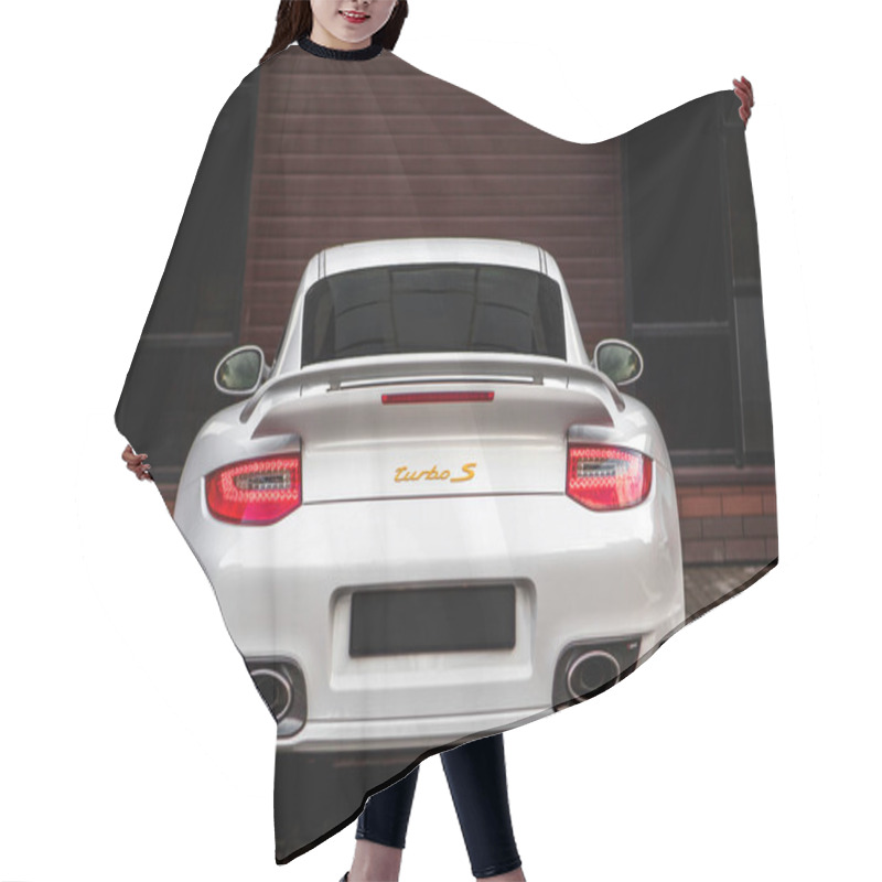 Personality  Porsche 911 Turbo S Hair Cutting Cape