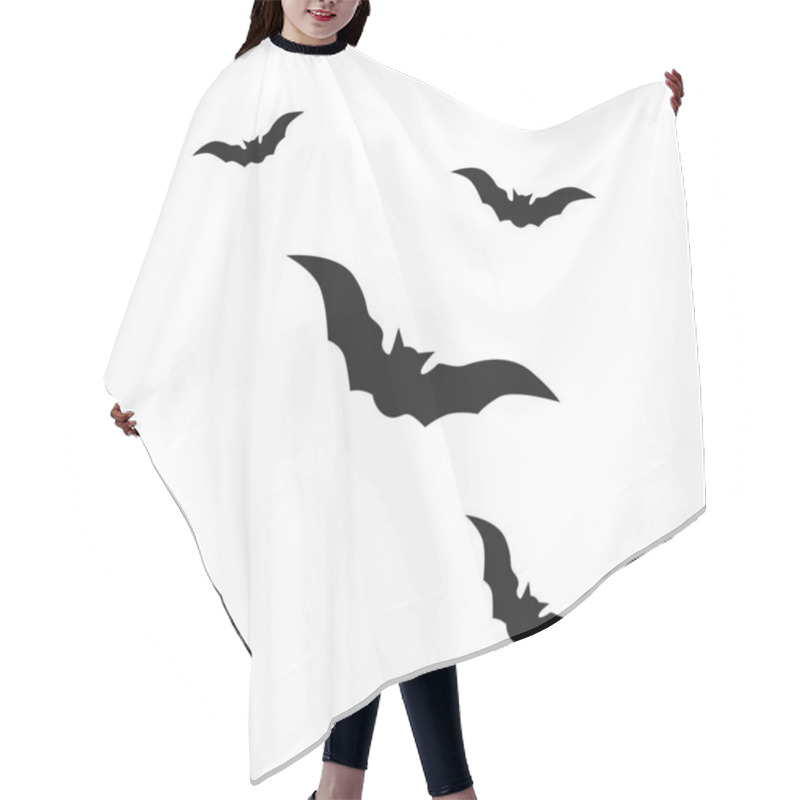 Personality  Halloween Bats: Mysterious Creatures Of The Night Hair Cutting Cape