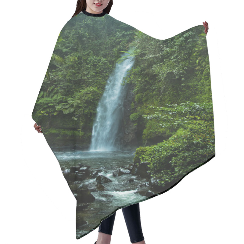 Personality  Beautiful Indonesian Landscapes Hair Cutting Cape