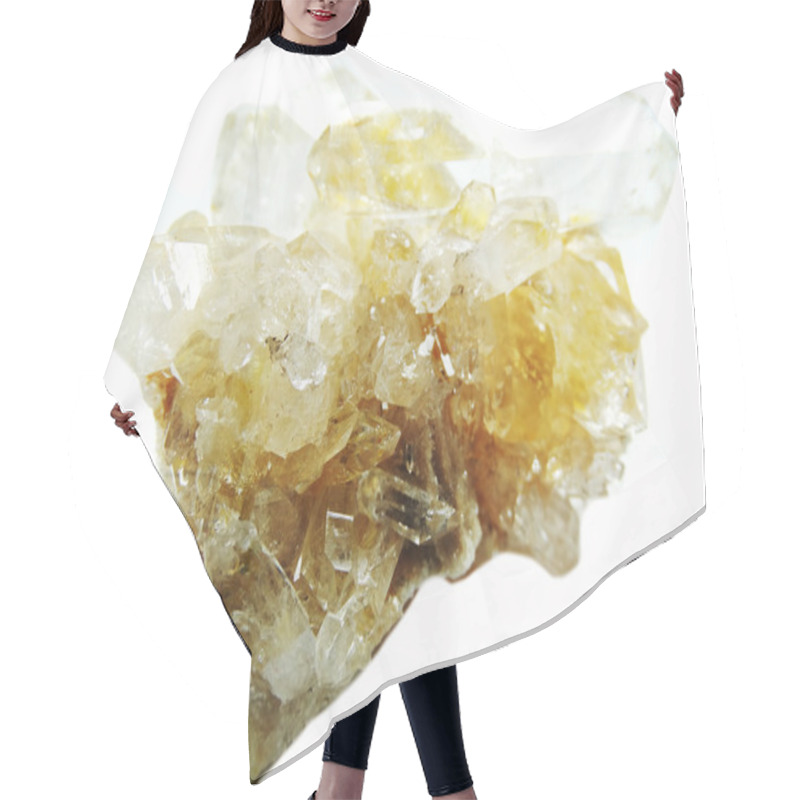 Personality  Citrine Geode Geological Crystals  Hair Cutting Cape