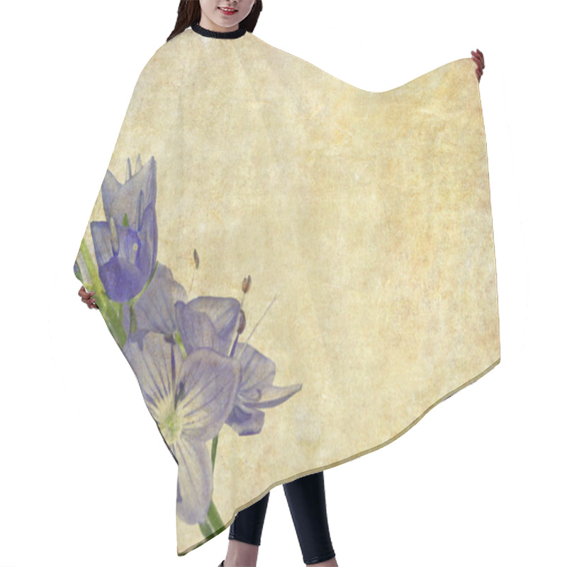 Personality  Floral Background And Design Element Hair Cutting Cape