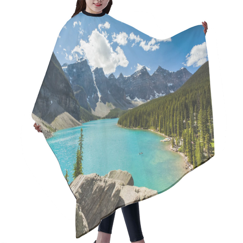 Personality  Beautiful Lake In Mountains Hair Cutting Cape