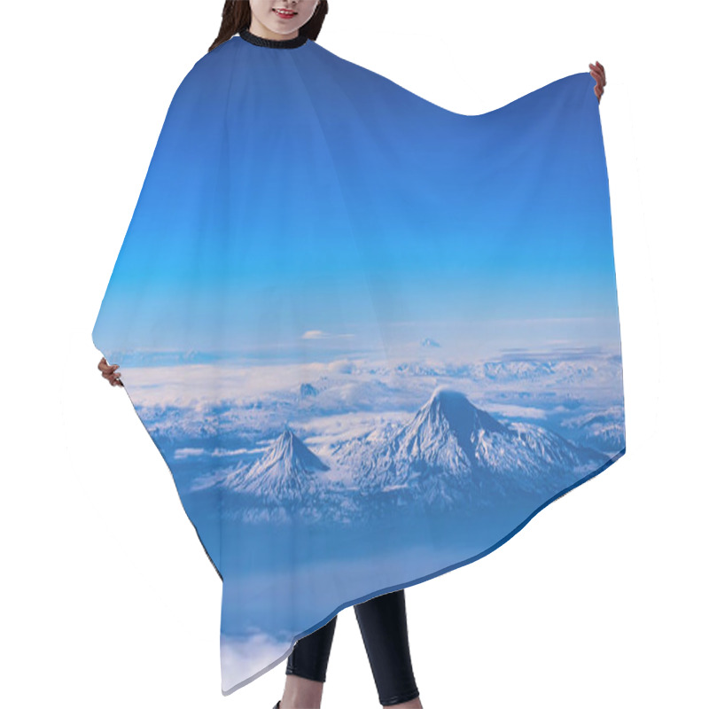 Personality  Aerial View Of Mount Ararat Hair Cutting Cape