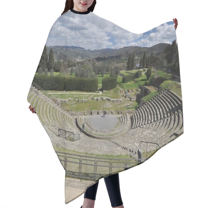 Personality  Roman Theatre Of Fiesole Hair Cutting Cape