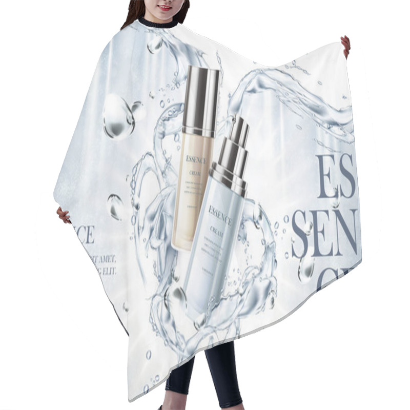 Personality  Cosmetic Essence Cream Hair Cutting Cape