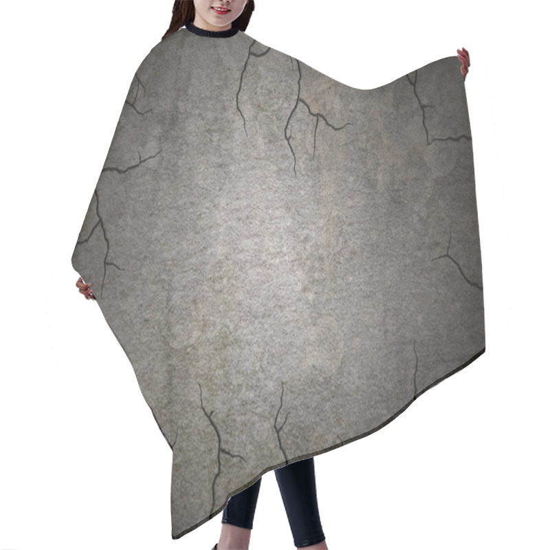 Personality  Gloomy Stone Wall Hair Cutting Cape