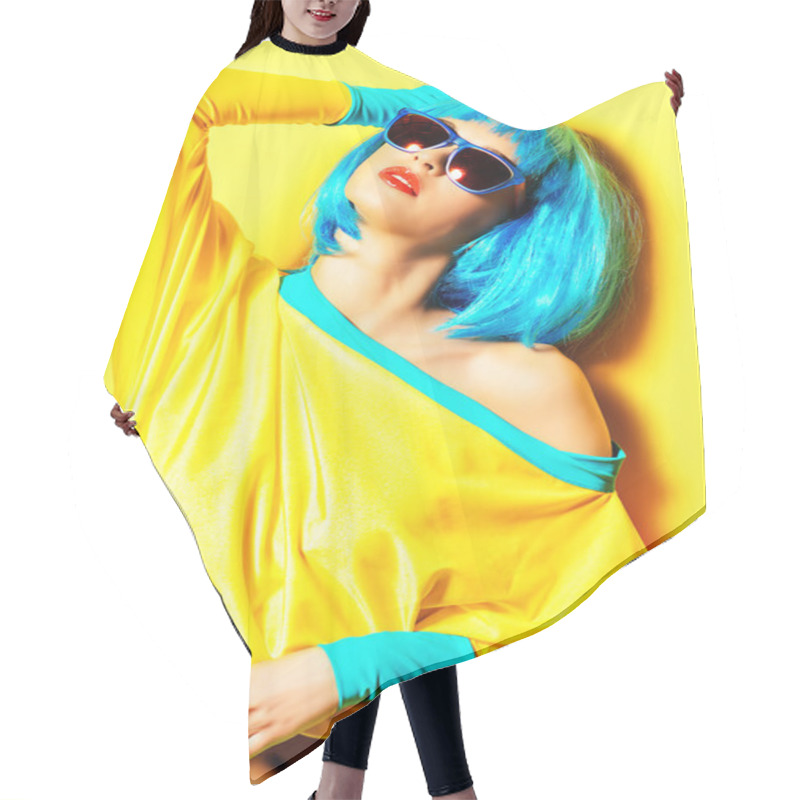 Personality  Sunny Clothes Hair Cutting Cape