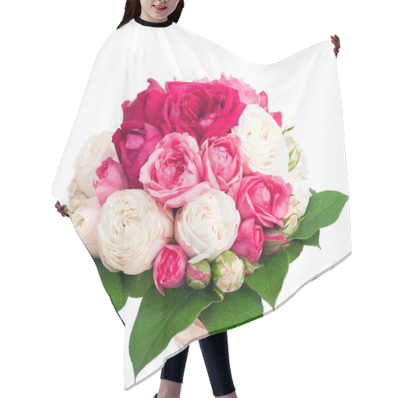 Personality  Bouquet Of Flowers Hair Cutting Cape