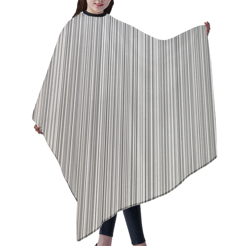 Personality  Vertical Lines - Background Hair Cutting Cape