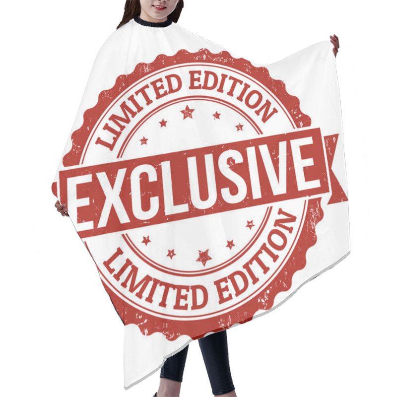 Personality  Exclusive, Limited Edition Stamp Hair Cutting Cape