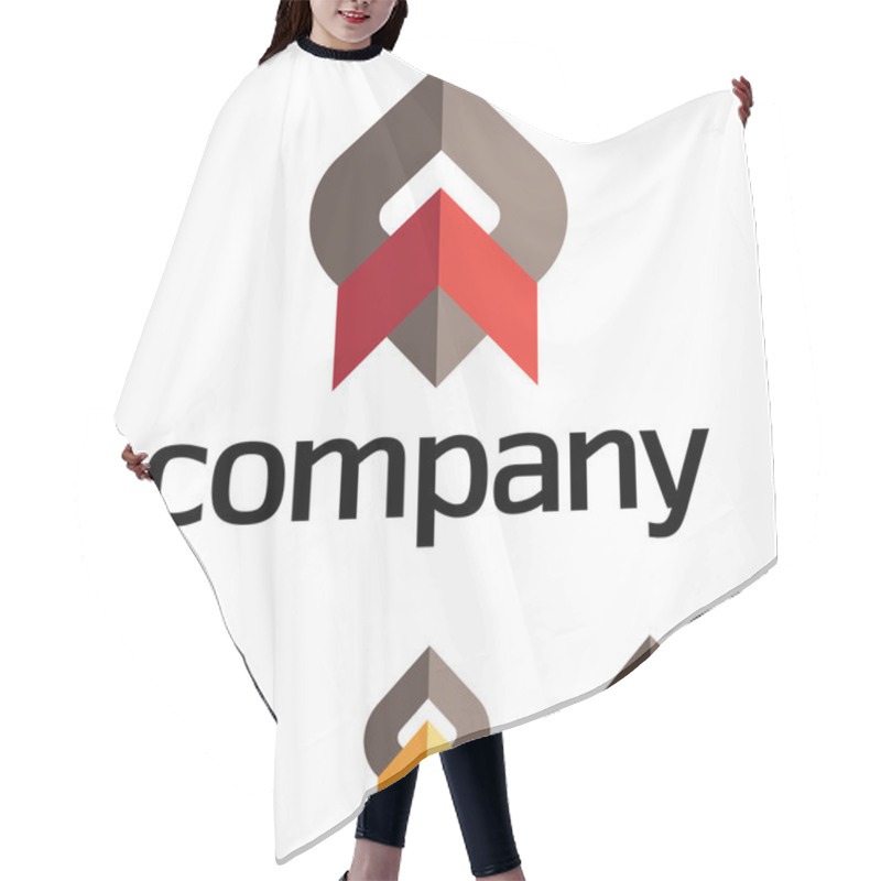 Personality  Corporate Design Element Hair Cutting Cape