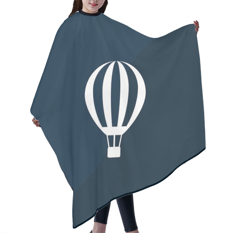 Personality  Balloon Journey Web Icon Hair Cutting Cape