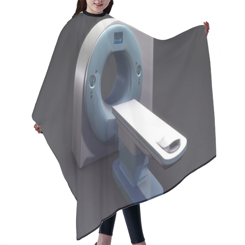 Personality  Tomography Scan Machine   Hair Cutting Cape