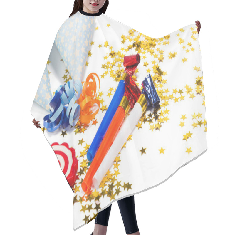 Personality  Various Party Items, Close Up View Hair Cutting Cape