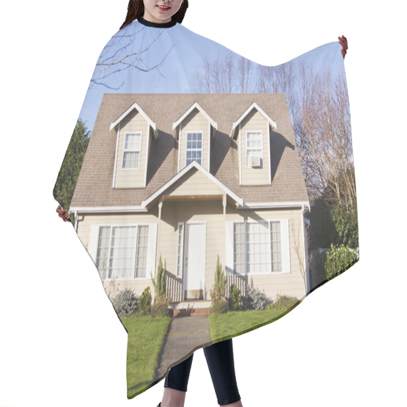 Personality  Suburban House Hair Cutting Cape