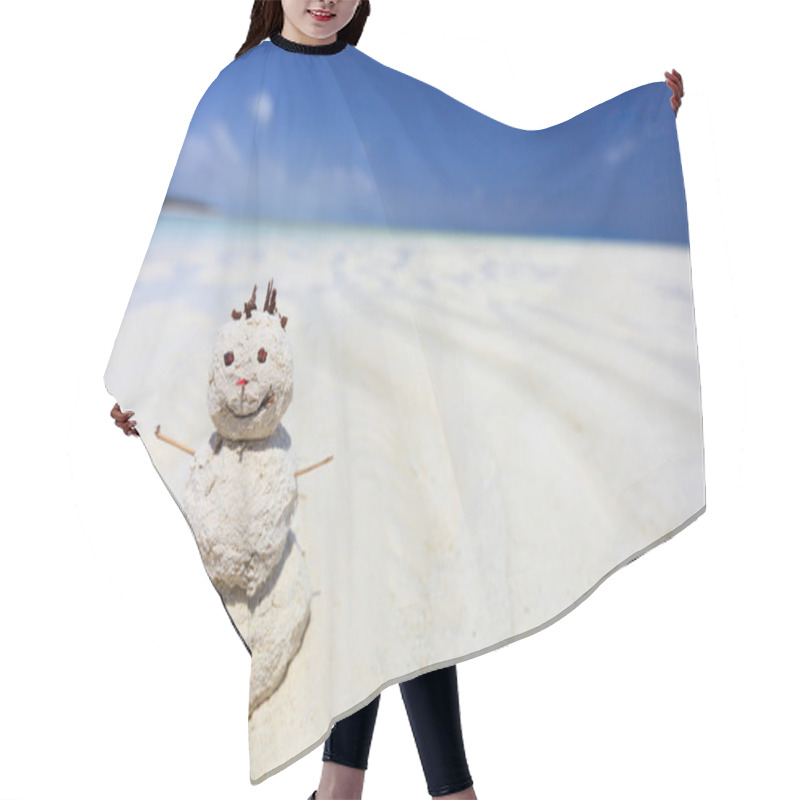 Personality  Tropical Snowman Hair Cutting Cape