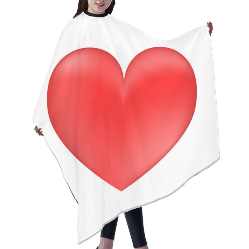 Personality  Heart Hair Cutting Cape