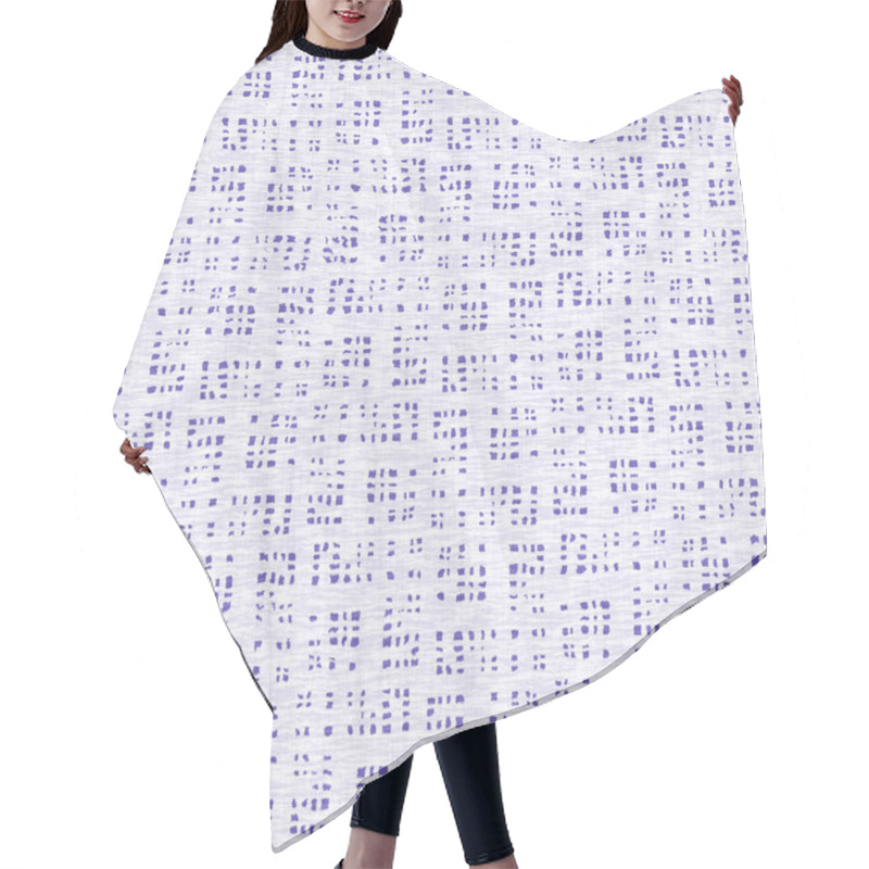 Personality  Tone On Tone Texture Linen Shape Fabric Effect Background. High Quality JPG Raster Swatch. Hair Cutting Cape