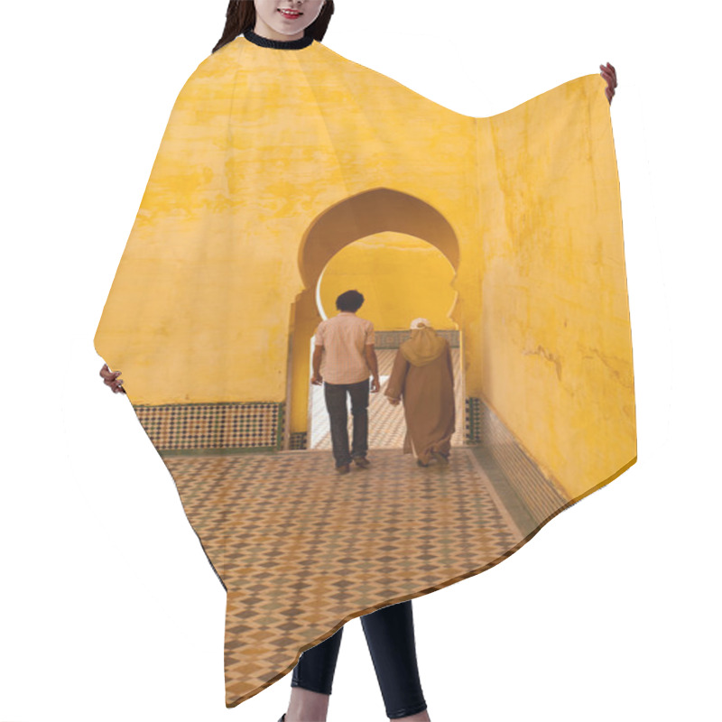 Personality  Ancient Traditional Arabian Architecture - Door Hair Cutting Cape