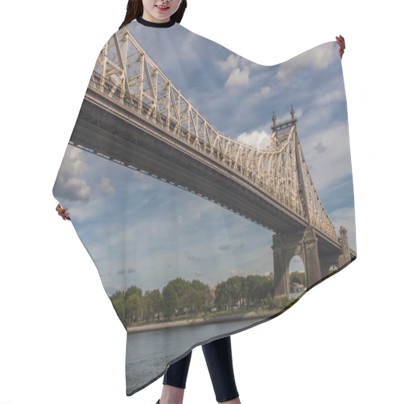 Personality  Queensboro Bridge In New York Hair Cutting Cape