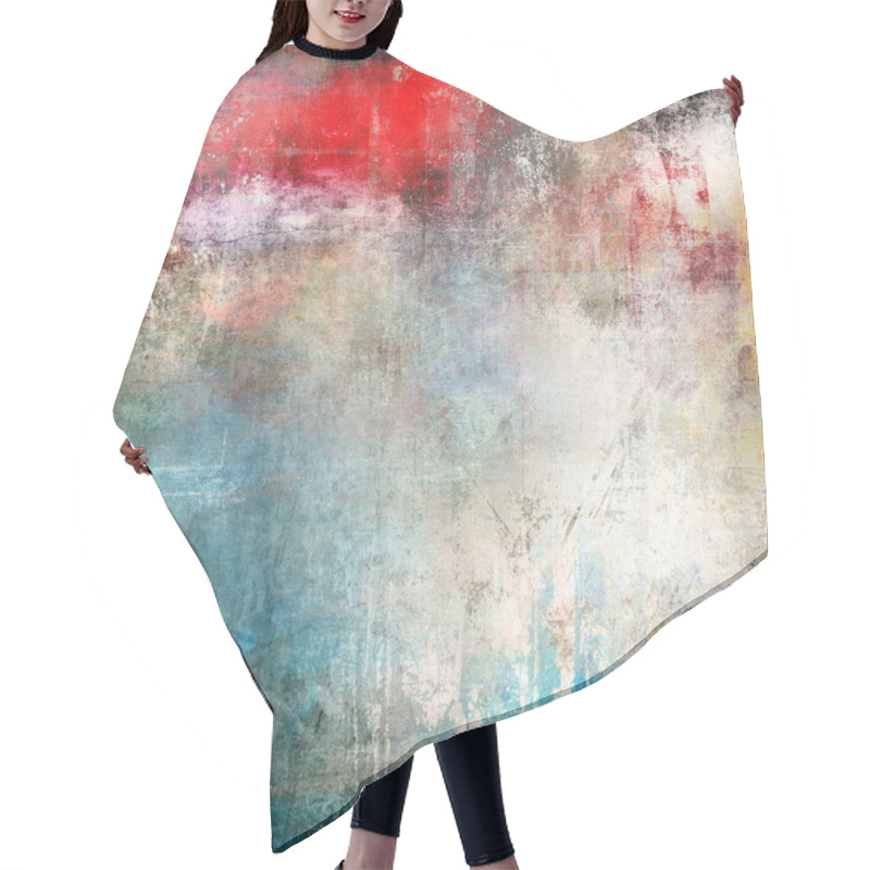 Personality  Grunge Background Hair Cutting Cape