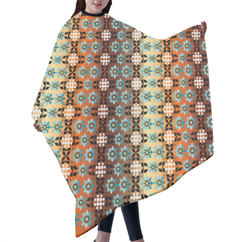 Personality  Seamless Pattern Version Hair Cutting Cape