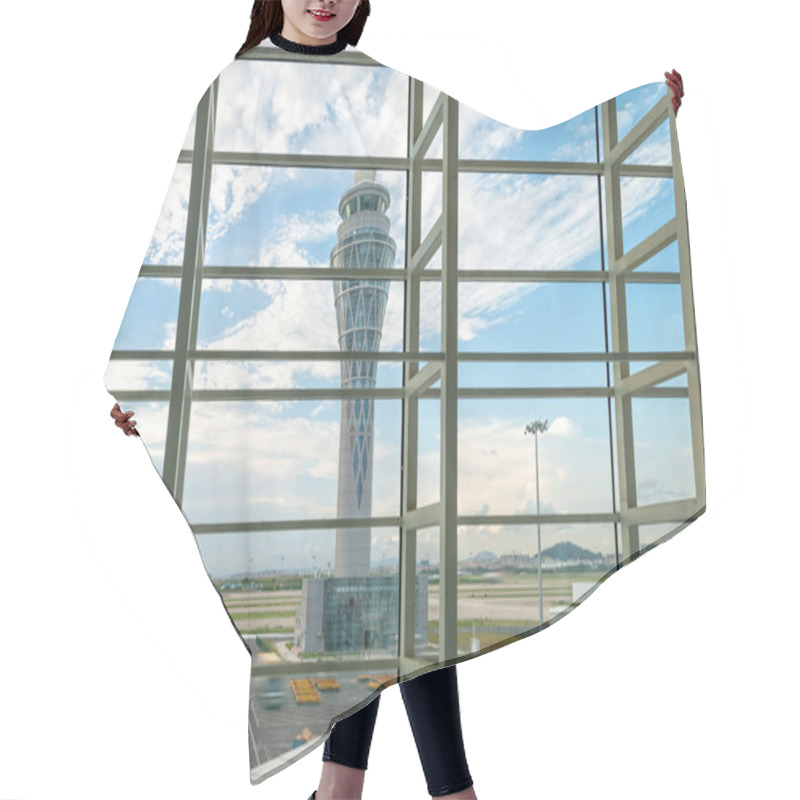 Personality  Air Traffic Control Tower  Hair Cutting Cape