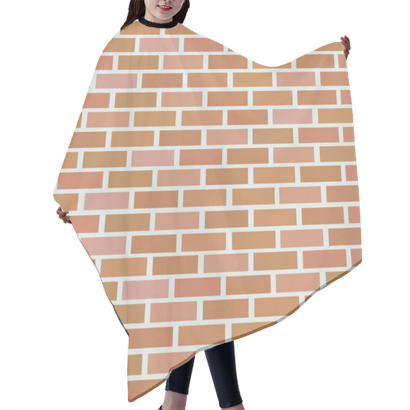 Personality  Brick Wall Pattern Hair Cutting Cape