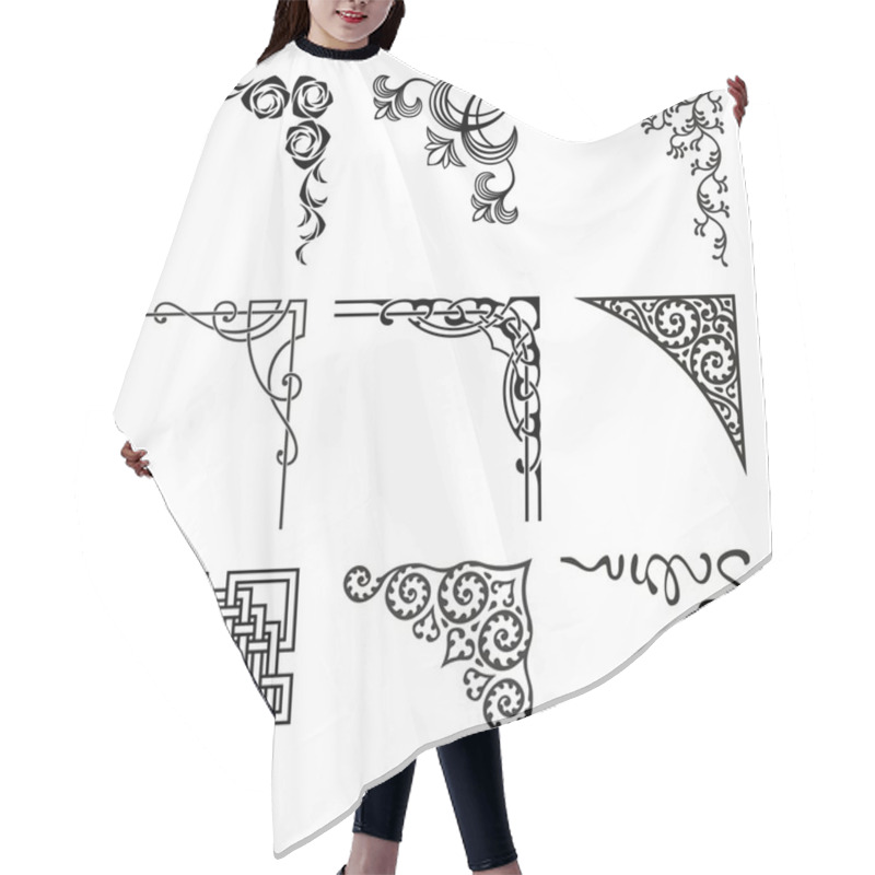 Personality  Corners Hair Cutting Cape