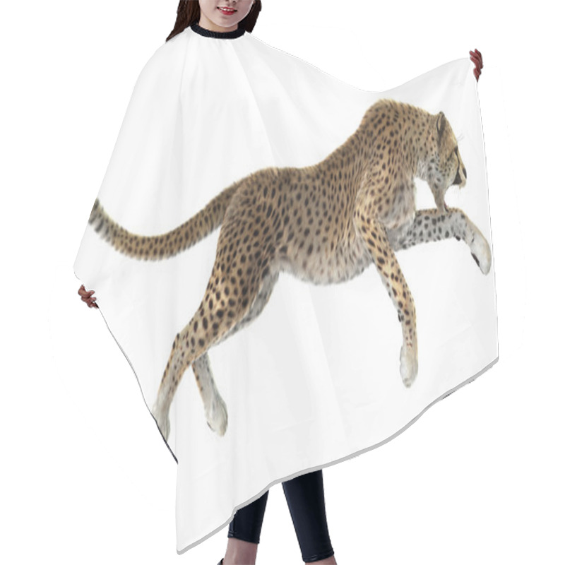 Personality  Big Cat Cheetah Hair Cutting Cape