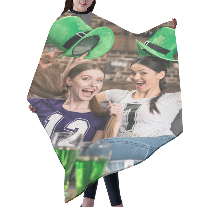 Personality  Women Celebrating St Patricks Day Hair Cutting Cape