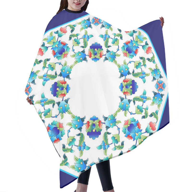 Personality  Ottoman Motifs Design Series Sixty Two Hair Cutting Cape