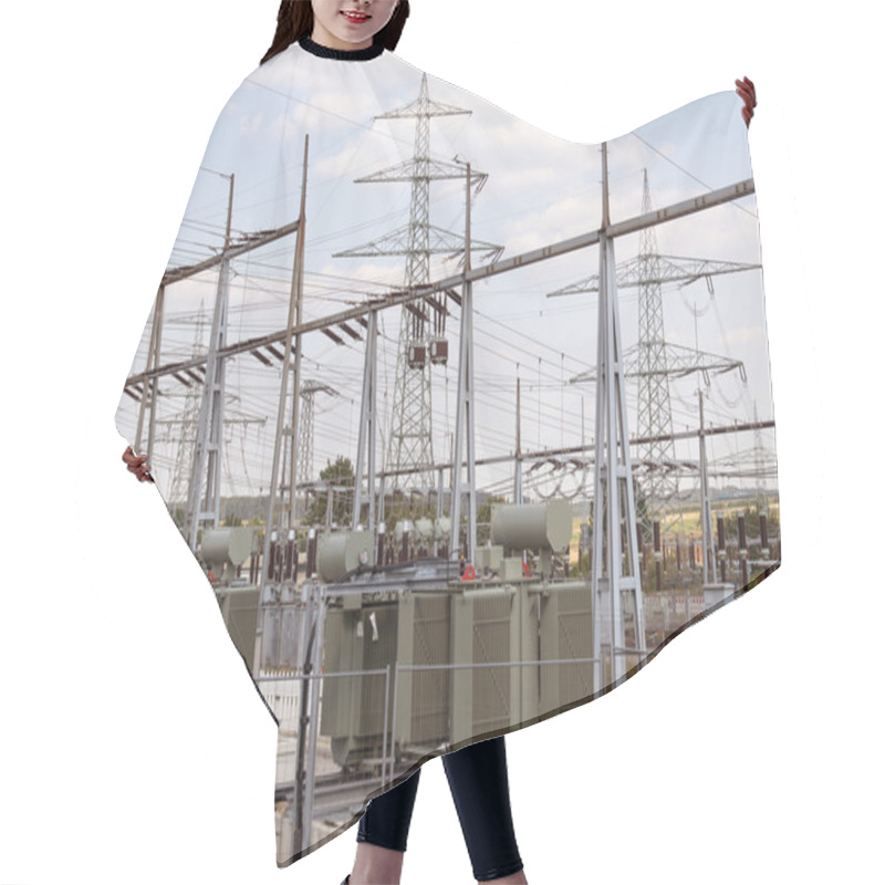 Personality  Electrical Substation Hair Cutting Cape