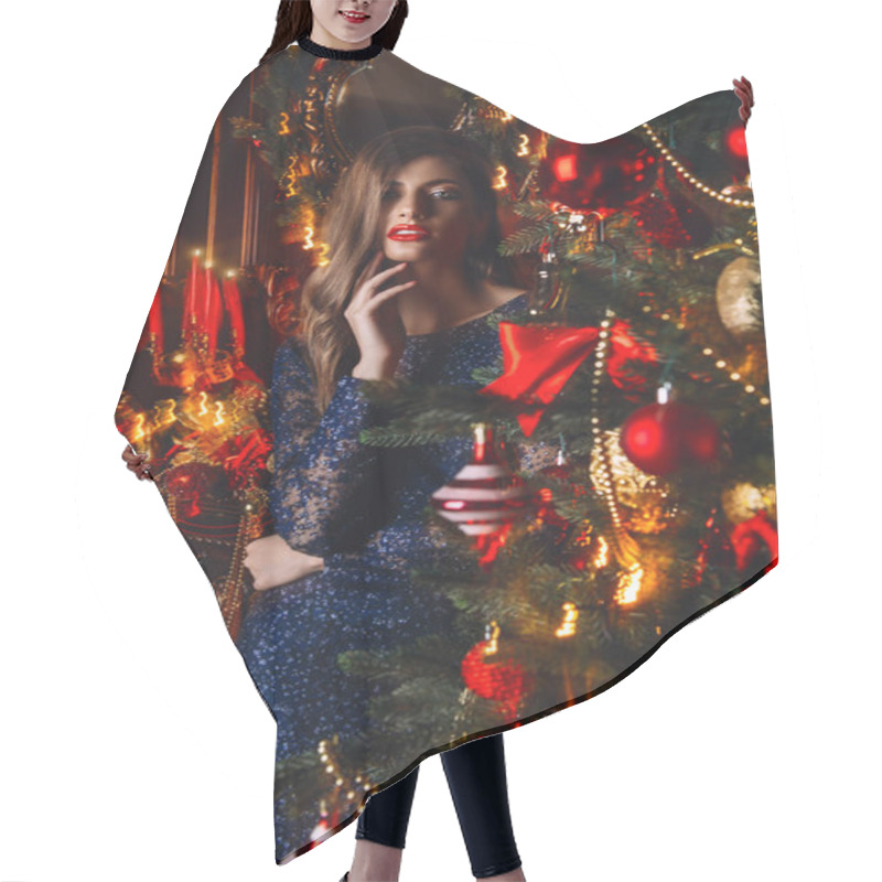 Personality  Magical Christmas Night Hair Cutting Cape